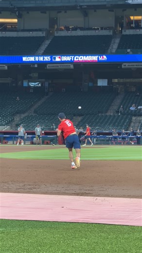 MLB Draft Combine shortstops showing off the fundamentals 🤌 #TeamRawlings | Rawlings Sporting Goods