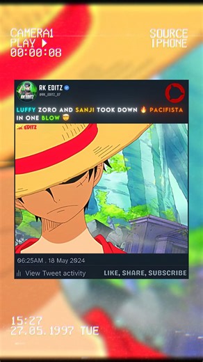 LUFFY ZORO AND SANJI TOOK DOWN PACIFISTA 🔥😈