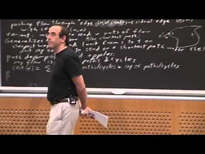 Lecture 11, 10/07: Min-cost Flows