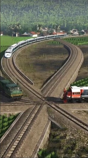 Freight Train Switching Tracks Crashed into High-Speed Train