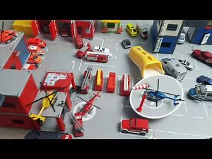 Siku Feuerwehrwache #Siku #Feuerwehr #Modellauto #Polizei #Krankenwagen #Spielzeug #Sammlung