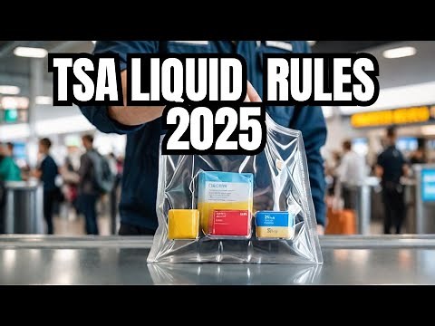How Many Ounces Can you bring on a plane? TSA Liquid rules 2025