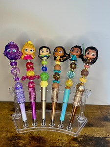 Princess Characters Beaded Pens - Etsy