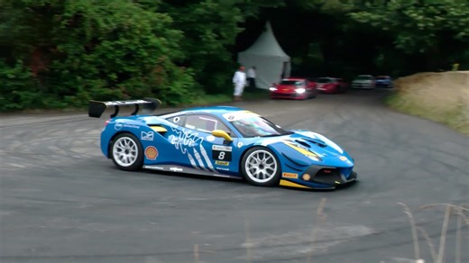 Ferrari 488 Challenge Evo full throttle Goodwood
