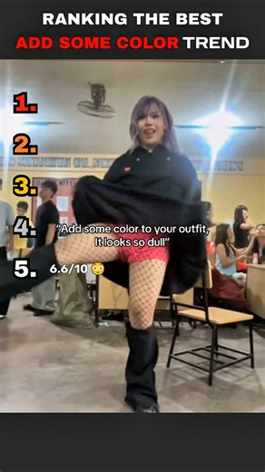Ranking the best add some color trends 😳