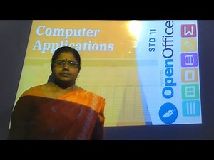 11th Computer Application(Ln:7-Part 2)OpenOffice calc