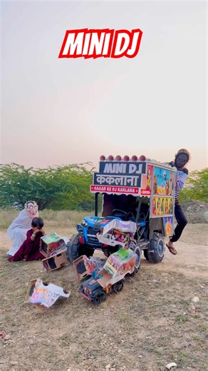 Remote Control Mini DJ Trucks😱!! Accident Small Dj Pickup !! #dj #djtruck #minidjtruck #djsong