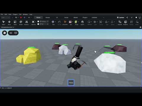Simple mining system
