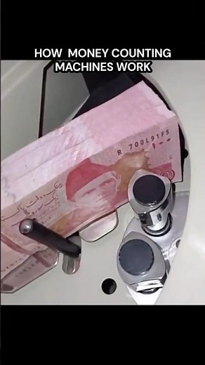 HOW MONEY COUNTING MACHINES WORK 💸🤯#money#satisfying #facts#how #explore#fyp #moneycountingmachine