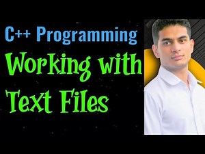 Working with text files in C++