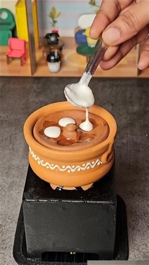 miniature idli mud pot | idli | mini | kitchen |#ytshortsviral | trendingnow | dosai | vada