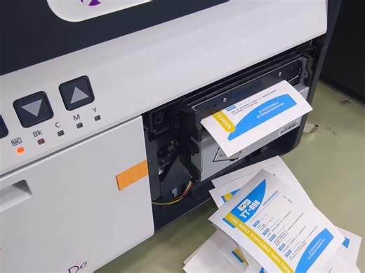 交个朋友#quicklabel #彩色标签打印机 #胶水标签