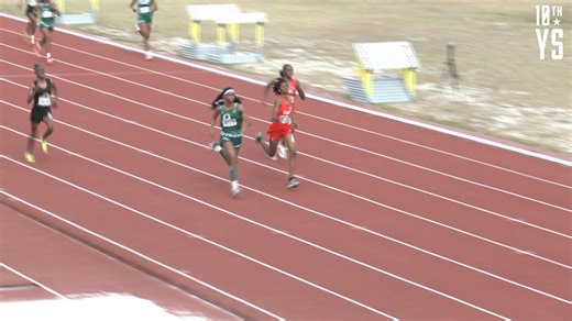 2025 BAISS Track and Field Girls 400 Meter Under 17 Name School Finals Finals 1 Komolafe, Alexanderia Queens College 57.34 2 Crawley, Syrmiah S.A.C. 57.35 3 Gittens, Denika Temple 57.99 4 Farrington, Daveigh S.A.C. 58.38 5 Moss, Taylor St. Andrews 1:01.30 5 Fraser, Zara Queens College 1:01.30 7 McLennon, Ramonique Temple 1:01.59 8 Butler, Ana St Johns College 1:01.77 | 10th Year Seniors