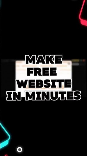 Create a Free Website in Just one Minutes! (No Coding Needed) #freecode #creativewebsite #hack
