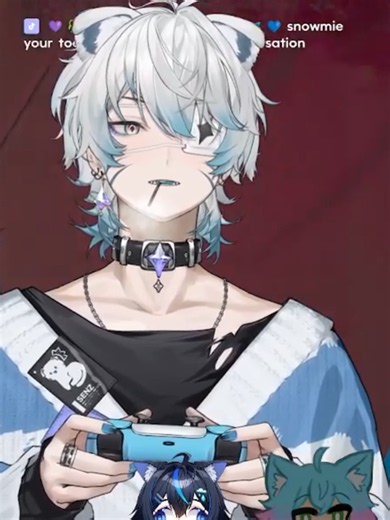 This Vtuber Went Underwater with Femboys?? #senz #senzvtuber #vtuberen #anime #vtuberclips