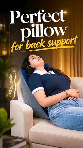 Perfect pillow for back support