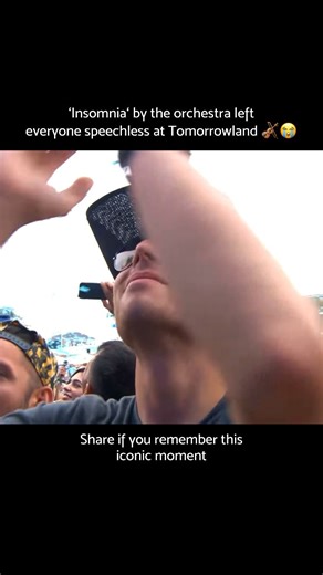 When the orchestra dropped ‘Insomnia’… the whole crowd froze for a second 😳 | EDM NOMAD