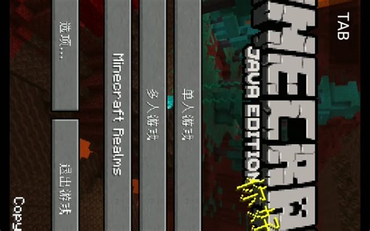 如何在手机上玩JAVA版MC教程+按键使用教程