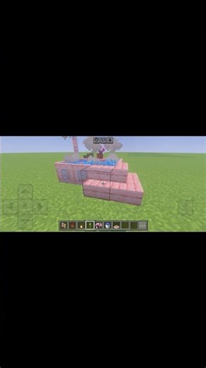 Minecraft Mini water pool #shorts #minecraft