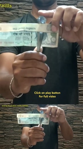 Magic trick with money #magictrickssecret #experiment #magic #coin #currency #money