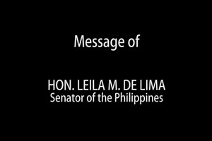 108K views · 2.9K reactions | Sen. Leila M. de Lima's video message at the International Film Festival and Forum on Human Rights | Leila de Lima | Facebook