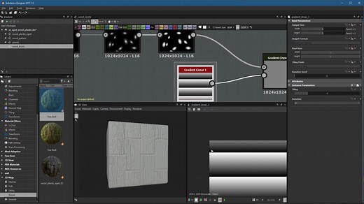 Substance Designer材质教程：老木板