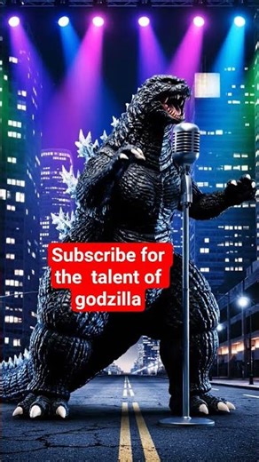 godzilla singing song #shorts