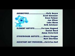 Blue's Clues Credits: What Time Is It For Blue?