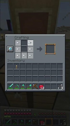 Minecraft Guide: How to craft Lantern #shortvideo #minecraft #mctutorial #gaming #tutorial