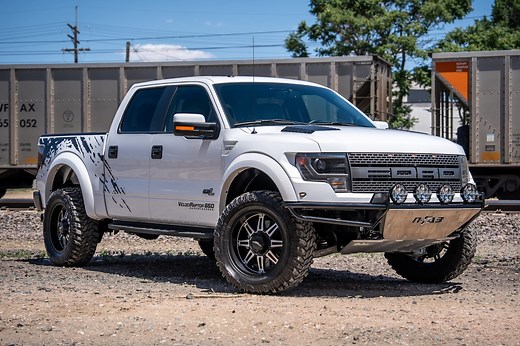 5k-Mile 2013 Ford F-150 SVT Raptor SuperCrew Hennessey VelociRaptor 650