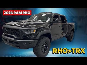 The 2026 Ram RHO is Available Now | Is it Greater than the Upcoming TRX?