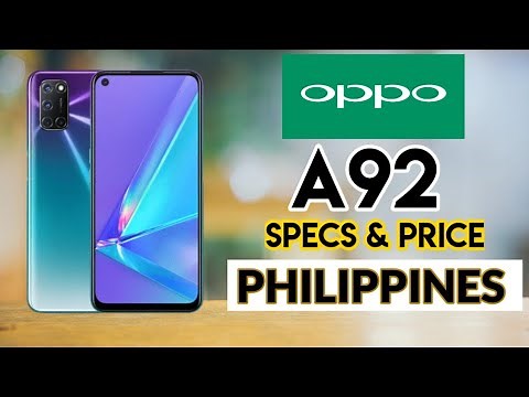 Oppo A92 Rebrand Phone - First Look, Spec's, Features and Price |PHILIPPINES