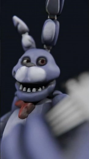 I made a 3D model of Bonnie from FNAF in Blender ! #fnaf #fivenightsatfreddys #blender3d #bonnie