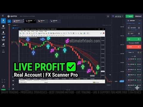 💹 LIVE Quotex Trading Session | FX Scanner Pro Strategy | Real Account 2026