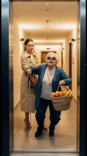 K9 Punishes the Rude Woman Who Pushed the Blind Grandma#k9dog #kindness #heartwarming