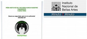 Anonymous hackea sitio de Bellas Artes; sigue con problemas