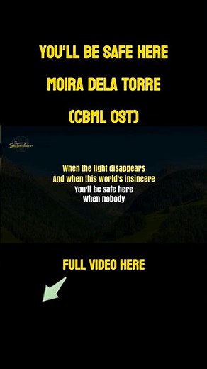 You'll Be Safe Here - Moira Dela Torre | CBML OST. | Karaoke Version #karaoke #cantbuymelove