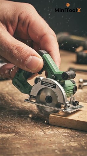 Pocket Size Power Cutter 🚀#MiniCircularSaw #MiniTools #WoodworkingTools #DIYProjects