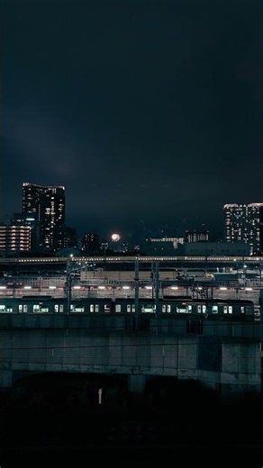 Tokyo at Night in Early Summer - Trains and Fireworks