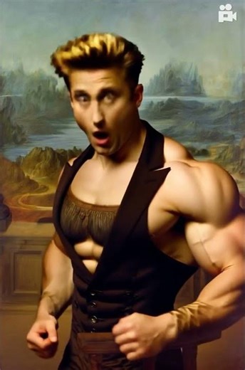 Mona Lisa Comes to Life! | AI Animation Turns Painting into Real Woman