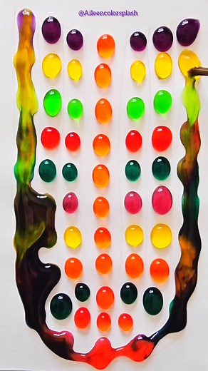 2CH0 Paint Color Drop WMix #reel #fb #videos #paint #beautiful #amazing #best work #mix #colors #coloring #asmr | Chozen