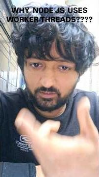 Why Node.js Uses Worker Threads#nodejs #javascript #backend #multithreading #parallelism #shorts #ai
