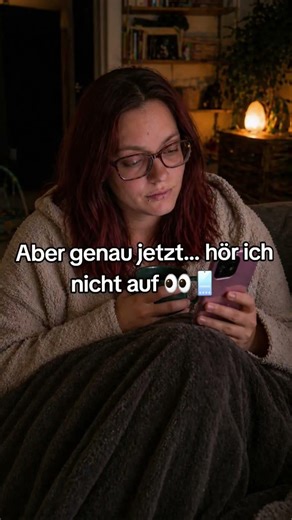 Müde… aber ich hör trotzdem nicht auf 👀