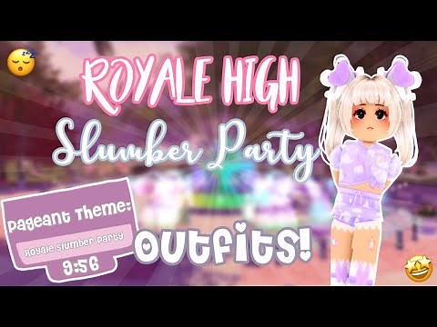 Royale High Slumber Party Outfits!