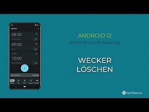 Wecker löschen [Android 12]
