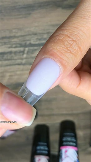 5.9K views · 25 reactions | Who knew polygel could be this beginner-friendly? Get on it, bestie! #polygeltutorial #polygelnailsforbeginners #nailideas #nailart #nails #diynailsathome #nail #nailinspo #polygel #polygelnails #polygelnail #polygeltips | Morovanofficial | Facebook