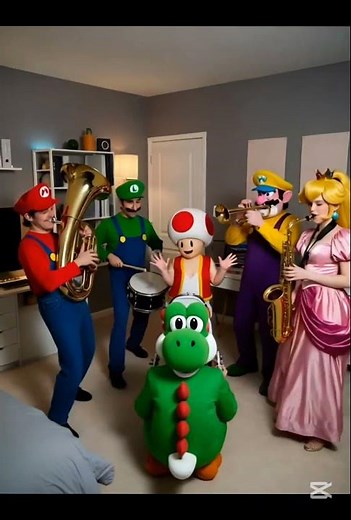 Despiertan a Mario… ¡tocando Kirby! 😂🎵