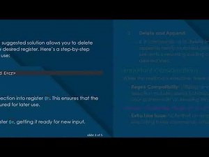 Achieving Vim Line Deletion with Regex and Single Registry Storage