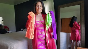 Transparent fishnet dress - YTboob