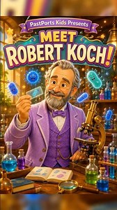 Who Was Robert Koch? 🔬| The Germ Detective Who Changed Medicine 🧪 #pastportskids #historyforkids